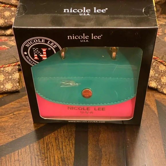 Nicole Lee Mini Bags - Green, Black, Orange - Picture 2 of 9